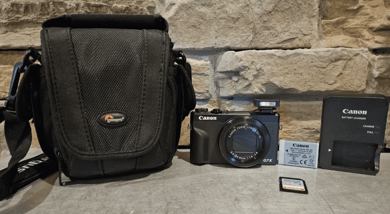 Canon PowerShot G7 X Mark III - 20.1MP Point & Shoot Digital Camera Black Color - Image 1