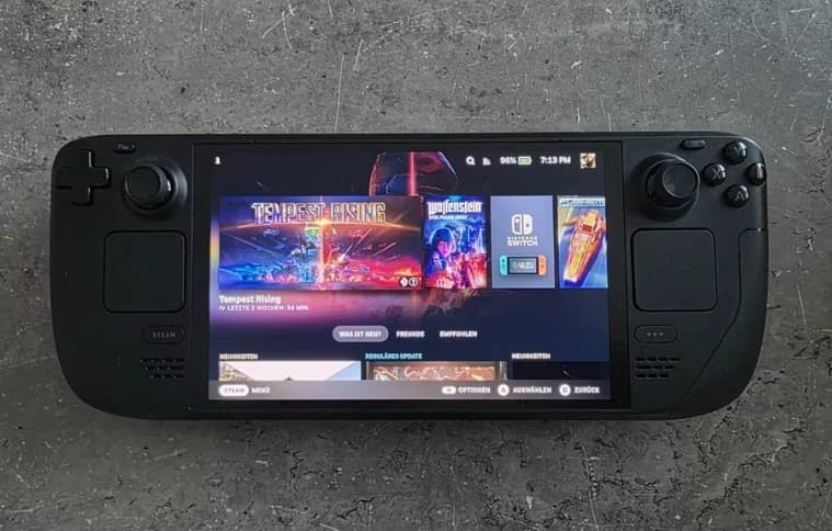 Valve Steam Deck 2TB OLED Gaming Console, Like New, with Dock - Image 1