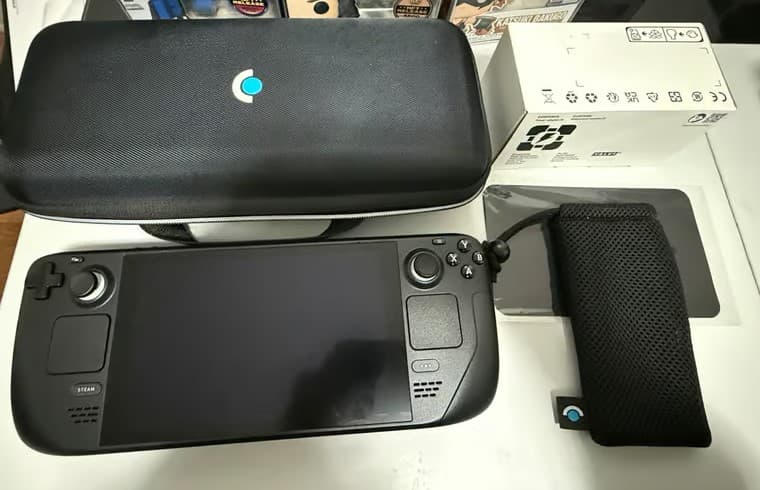 Valve Steam Deck LCD 512GB – Like New - Full Set + Accessories - Image 1